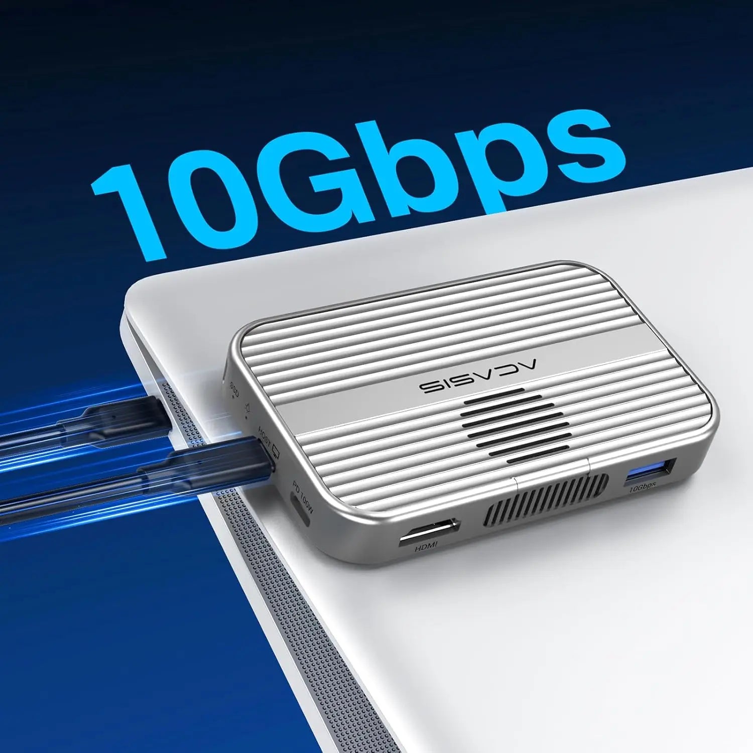 Hub Magnético Acasis 6 em 1 + Case SSD NVMe MagSafe – Edição iPhone 15/16/17 Pro & Max