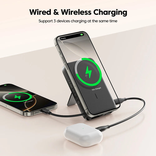 Power Bank MagSafe Ultra 10.000mAh - Carregamento Rápido para iPhone 12, 13, 14, 15 e 16 Pro Max