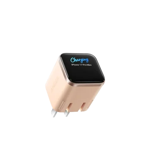 Carregador Anker 45W Nano Smart – Com Tela Digital e Pino Dobrável para iPhone 15/16/17 Pro Max